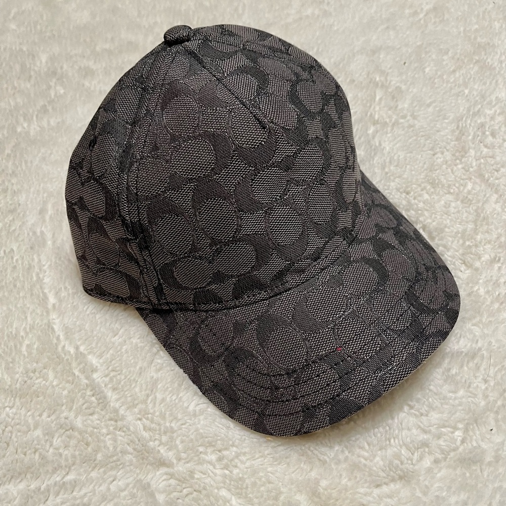 Coach Gunmetal Baseball Hat